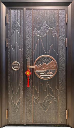 YJJ-FG073仿铜紫砂纹+铸铝板