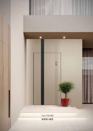 YJJ-FG100香槟银+雅黑