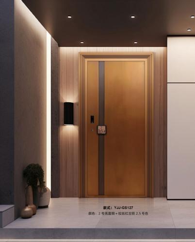 YJJ-GS127 2号高温铜+拉丝红古铜 2.5号色