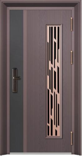 YJJ-YZ118辛巴纹褐金+蚀刻板红色