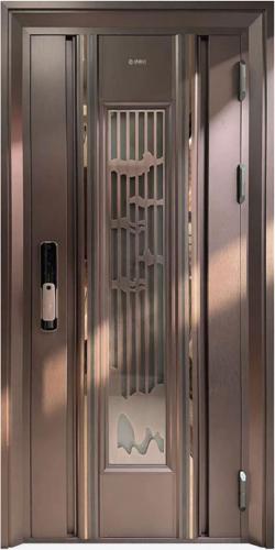 YJJ-YZ122发纹红铜金+玫瑰金+黑钛哑光